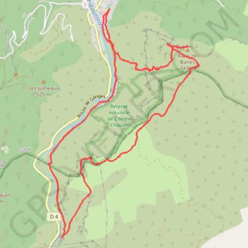 Sumene- ranc de banes GPS track, route, trail