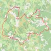 Plateau de Millevaches 3 jours GPS track, route, trail