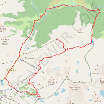 2019-09-29 Orri-Baciver-Marimanha-Montgarri-Beret GPS track, route, trail