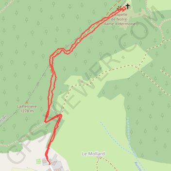 Notre-Dame D'Hermone GPS track, route, trail
