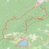 Puech d'Enblanc - Lac des Montagnés GPS track, route, trail