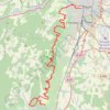 Parcours Félix Batier : Dijon - Nuits-Saint-Georges GPS track, route, trail