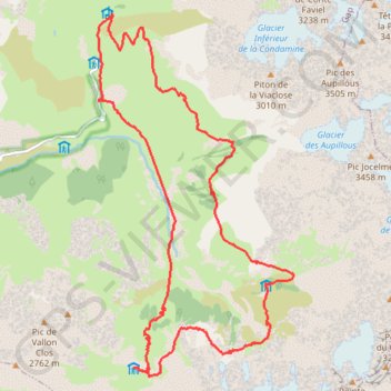 Vallonpierre-Chabournéou GPS track, route, trail