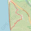 Torrey Pines Beach Loop GPS track, route, trail
