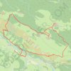 Casque du Lhéris et Haboura depuis Rimoula GPS track, route, trail
