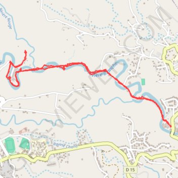 10-01-2019 La Route Des Gués GPS track, route, trail