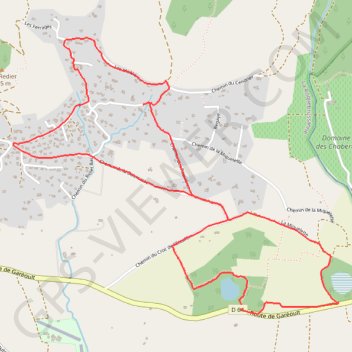 La Roquebrussane GPS track, route, trail