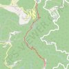 Des sources minérales d'Orezza à l'église de Carpineto GPS track, route, trail