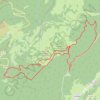 Saint françois GPS track, route, trail