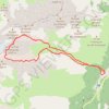 Le Charmet de l'aiguille depuis Les Roches GPS track, route, trail