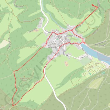 À la découverte des sites néolithiques autour de Haspelschiedt GPS track, route, trail