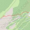 Itinéraire de ski de randonnée "La Doudou" GPS track, route, trail