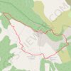 Mont Viale - Depuis Revest les Roches GPS track, route, trail