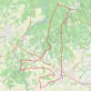 Les vignes Comtadines - Sarrians GPS track, route, trail