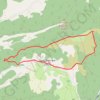 Cretes Montagne du Puy GPS track, route, trail