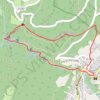 Cascade d'Alloix GPS track, route, trail