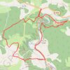 Bône - Cazals par la falaise du Capucin GPS track, route, trail