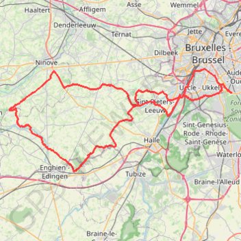 REV Ride (long) GPS track, route, trail