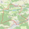 Saint Maurice-Moncouronne boucle Saint Chéron GPS track, route, trail