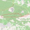 Cavillargues-la Maisonette-ancienne voie ferrée GPS track, route, trail