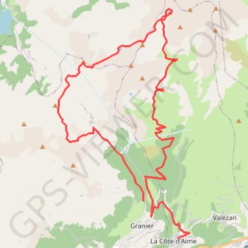 Tour de la Pierra-Menta GPS track, route, trail