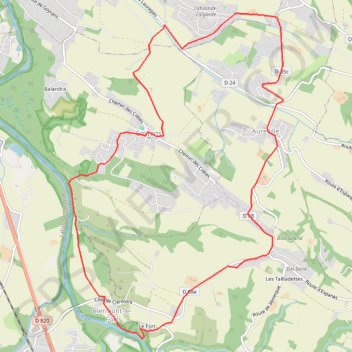 Aureville Goyrans GPS track, route, trail