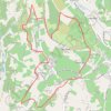 Pays Beaujolais - Pierres Dorées - Moiré GPS track, route, trail