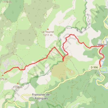 RF J2 L'hom - les Vanels 9,7 kms + 87 m GPS track, route, trail