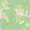 Randonnée au Cheylard l'Evêque en Lozère GPS track, route, trail