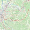 Bordeaux - Saint-Emilion par la piste Roger Lapébie GPS track, route, trail