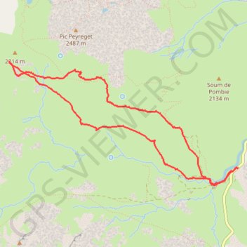 Col des Arazures GPS track, route, trail