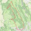Sentier des Narcisses, Le Mont-Pèlerin GPS track, route, trail