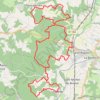 Saint-Aigulin : Circuit des Trois Monts N°23 - 19892 - UtagawaVTT.com GPS track, route, trail