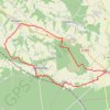 Rando sur Cerisiers (89) GPS track, route, trail