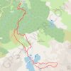Sept-Laux, le Col de Mouchillon GPS track, route, trail