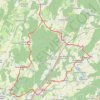 Boucles des Côtes des Granges - Rioz GPS track, route, trail