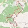 Les Gorges du Caramy GPS track, route, trail