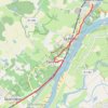 La Loire - entre Bouchemaine et Savennières GPS track, route, trail