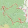 Monts Sénégra & Méguillou (Le Bousquet d'Orb) GPS track, route, trail