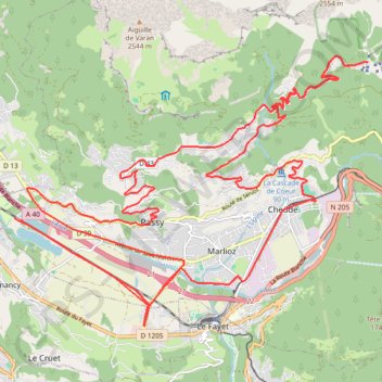 Tri M GPS track, route, trail