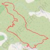 De Coursegoules au Plan d'Audenq GPS track, route, trail