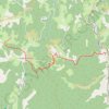 Chemin de Stevenson - Fouzillac vers Luc GPS track, route, trail