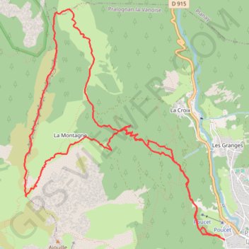Col de la Grande Pierre GPS track, route, trail