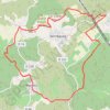 Autour d'Aurons GPS track, route, trail