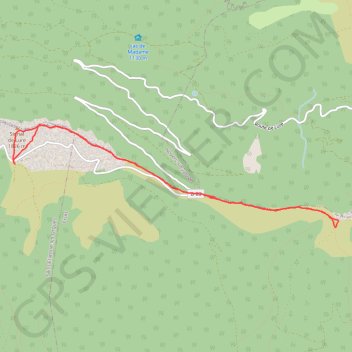Le Cairn 2000 par les crêtes de Lure GPS track, route, trail