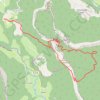 Vercors Chatelus: Pas des Voutes, Pas de l'Allier GPS track, route, trail