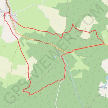 Chemins du Cœur des Vosges - le Gros Chêne GPS track, route, trail