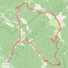 Le sommet de la Lance - Le Pègue GPS track, route, trail