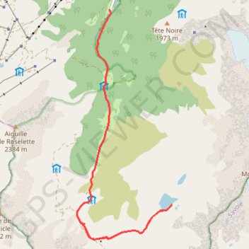 Balme - Jovet - Joly jour 1 GPS track, route, trail