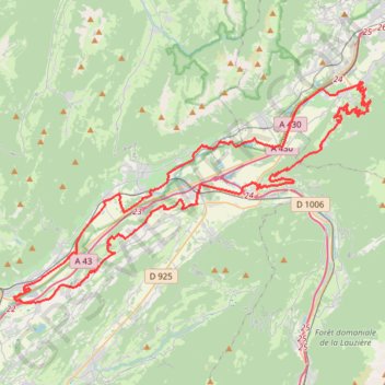 La Savoyarde 2023 - 85 km GPS track, route, trail